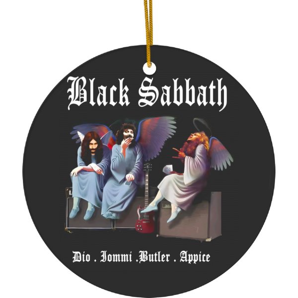 Black Sabbath Band Ceramic Ornament Merchandise-image