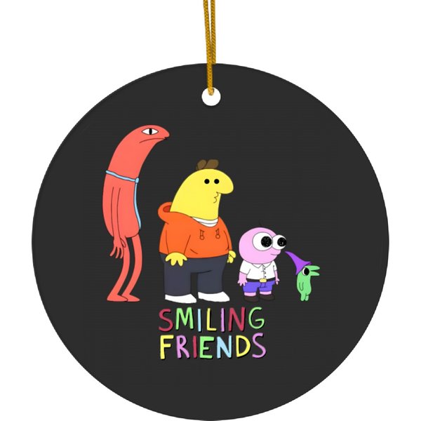 Smiling Friends All Smiling Friends Design Ceramic Ornaments-image