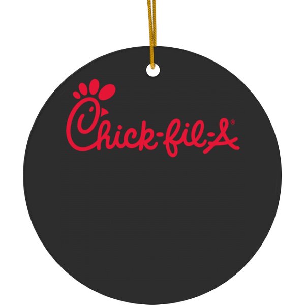 Chick Fil A Restaurant Ceramic Ornaments-image