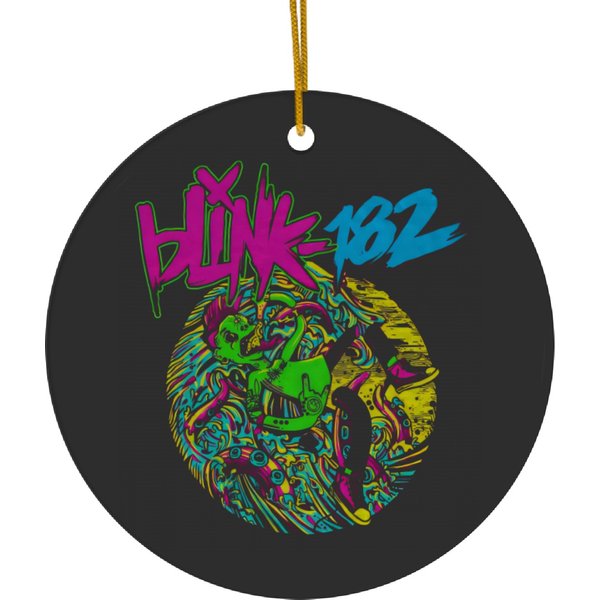 Blink-182 Ceramic Ornament