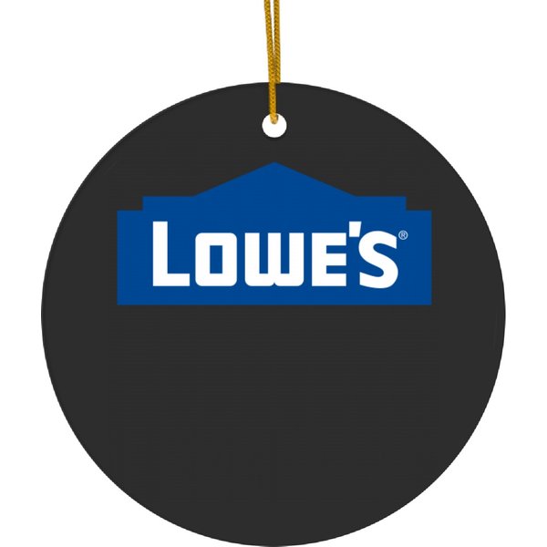 Lowes Logo Ceramic Ornaments