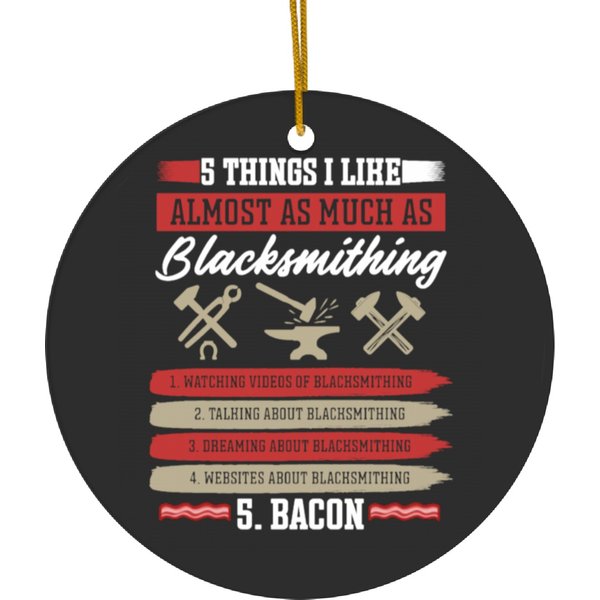 Blacksmith Blacksmith Ceramic Ornaments-image
