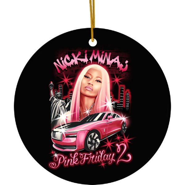 2024 Nicki Minaj Tour Ceramic Ornaments