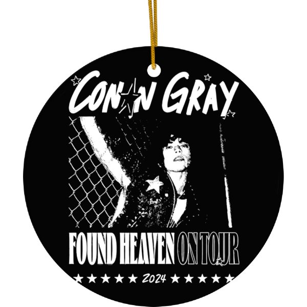 Conan Gray Found Heaven On Tour Shirtconan Gray Concert Ceramic Ornaments-image
