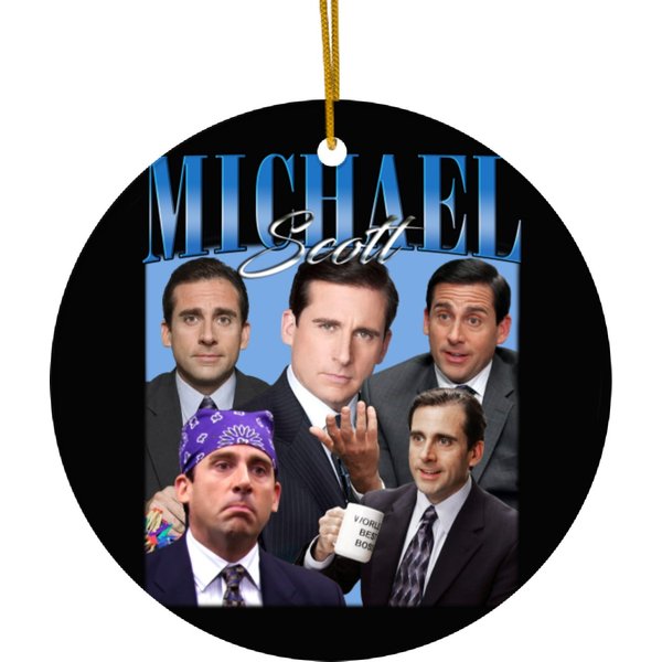 Vintage Michael Scott Ceramic Ornament Merchandise-image