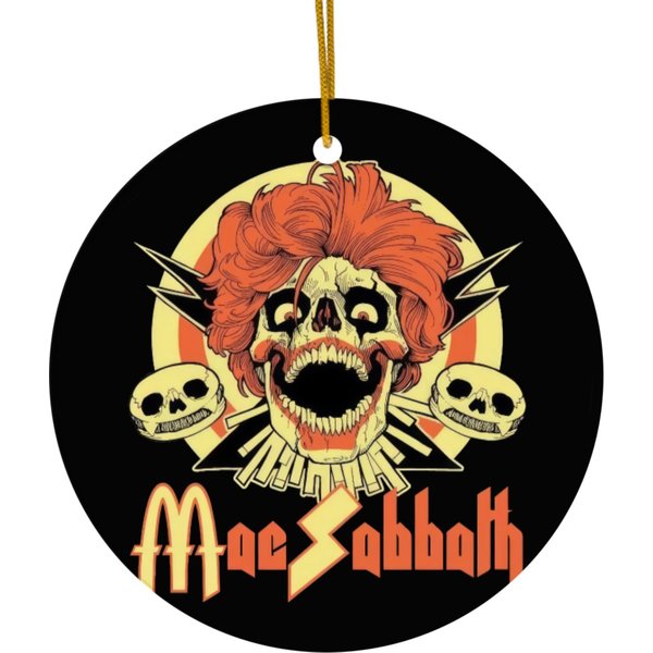 Mac Sabbath Ceramic Ornaments-image