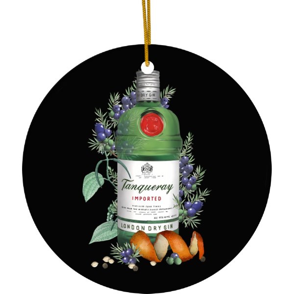 Tanqueray Gin Flowers Art Ceramic Ornaments-image