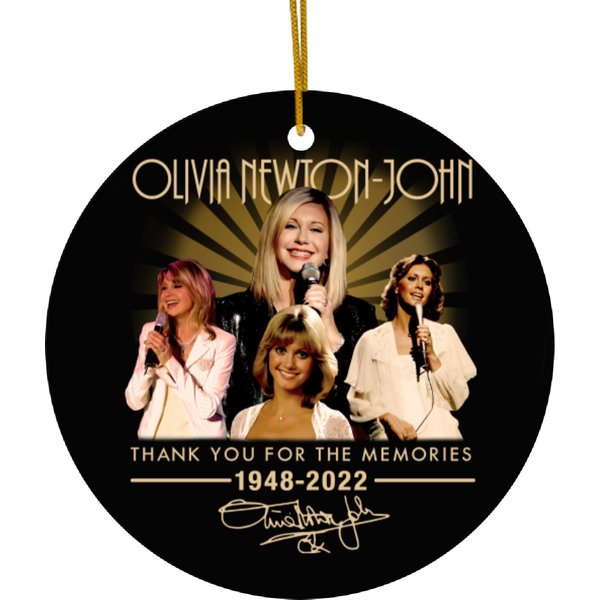 Olivia Newton-John Ceramic Ornaments, Olivia Newton John Ceramic Ornaments-image