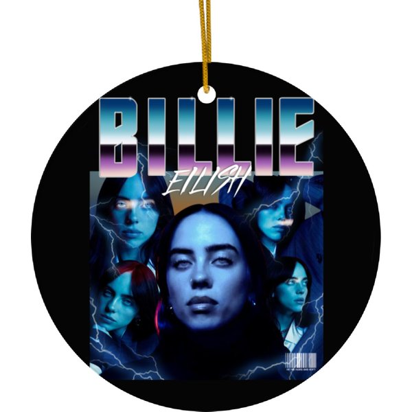 90S Vintage Billie Eilish Ceramic Ornament-image