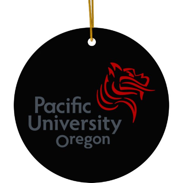 Pacific University Oregon Design 1 Ceramic Ornaments