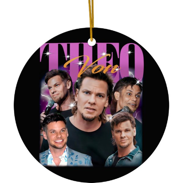 Theo Von Vintage Ceramic Ornament