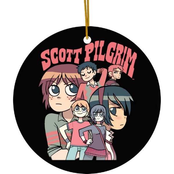 Scott Pilgrim Anime Scott Pilgrim Ceramic Ornaments-image