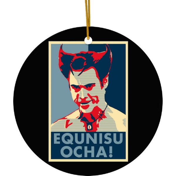 White Devil (Equinsu Ocha) - Ace Ventura - Ceramic Ornaments-image
