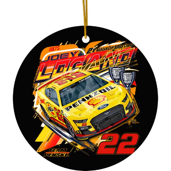 Joey Logano Car Ceramic Ornaments-image