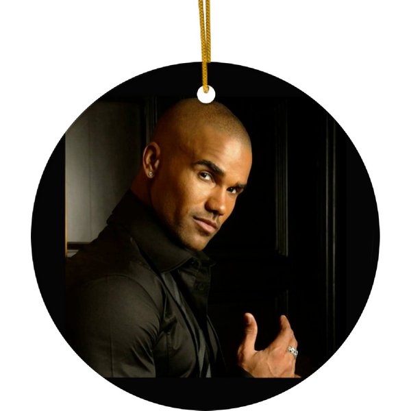 Shemar Moore (2) Ceramic Ornaments-image