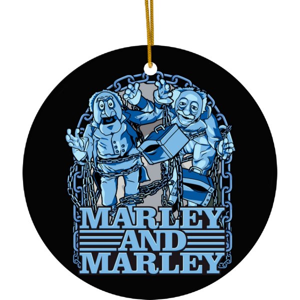 Muppet Christmas Carol - Marley And Marley Ceramic Ornaments-image