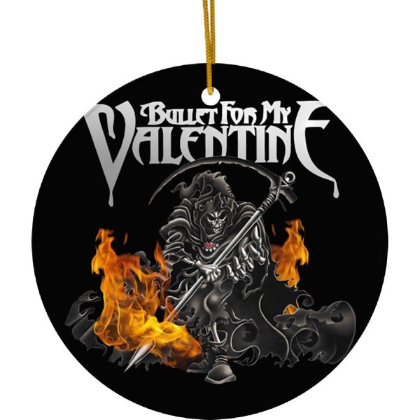 Bullet For My Valentine The Reaping Ceramic Ornaments