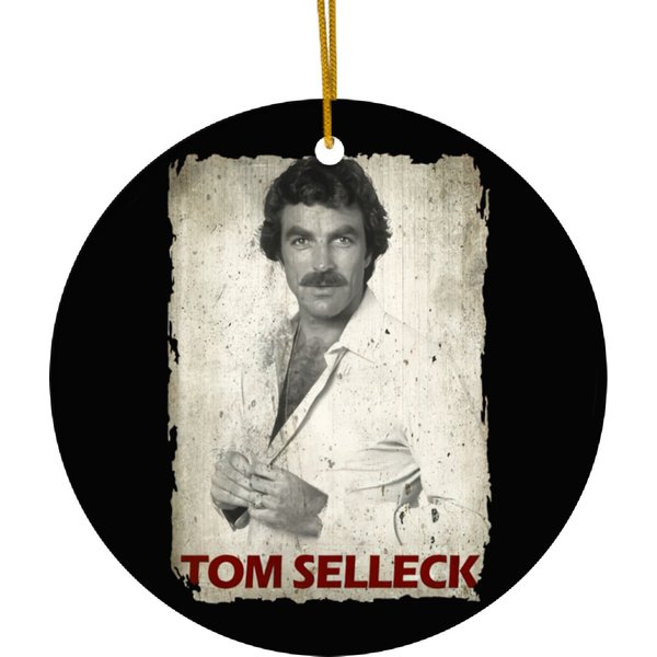 Tom Selleck - Tom Selleck - Ceramic Ornaments-image