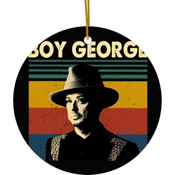 Boy George Ceramic Ornaments, Boy George Gift Ceramic Ornaments Idea-image