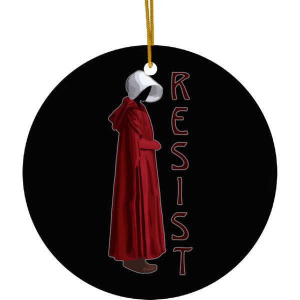 Handmaids Tale - Resist Gilead Ceramic Ornaments-image