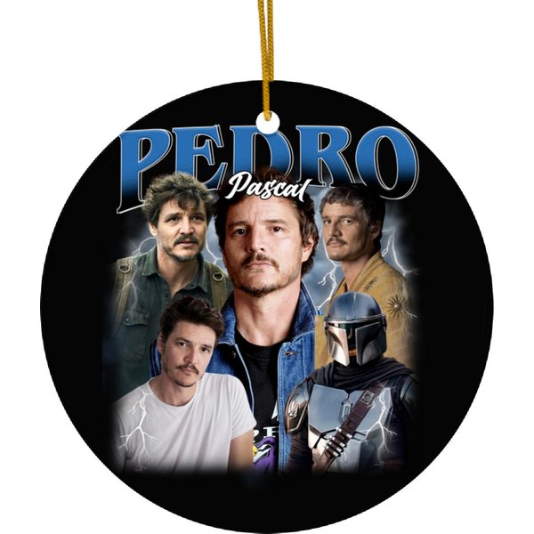 Pedro Pascal Unisex Ceramic Ornaments