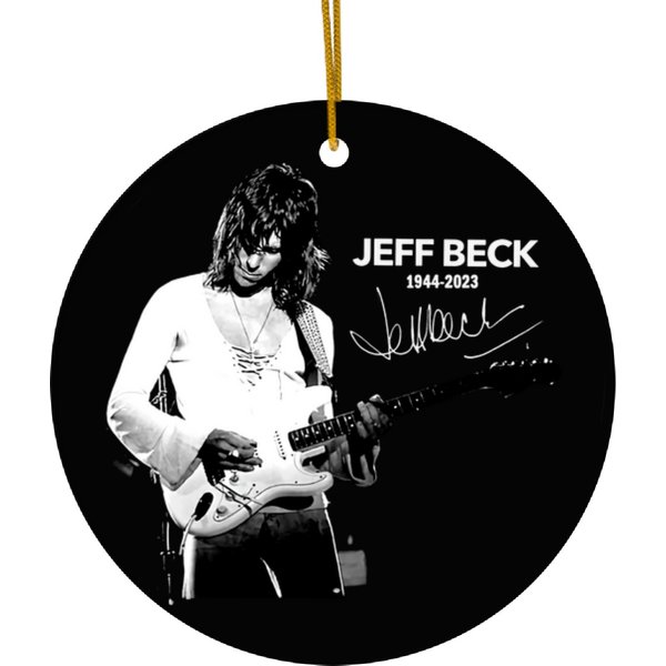 Jeff Beck The Best Guitarist Gift For Fans Ceramic Ornaments