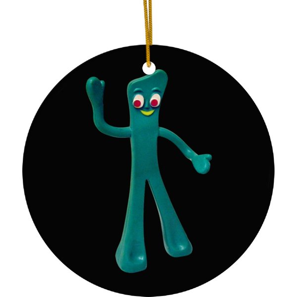 Gumby Cartoon Art Ceramic Ornaments