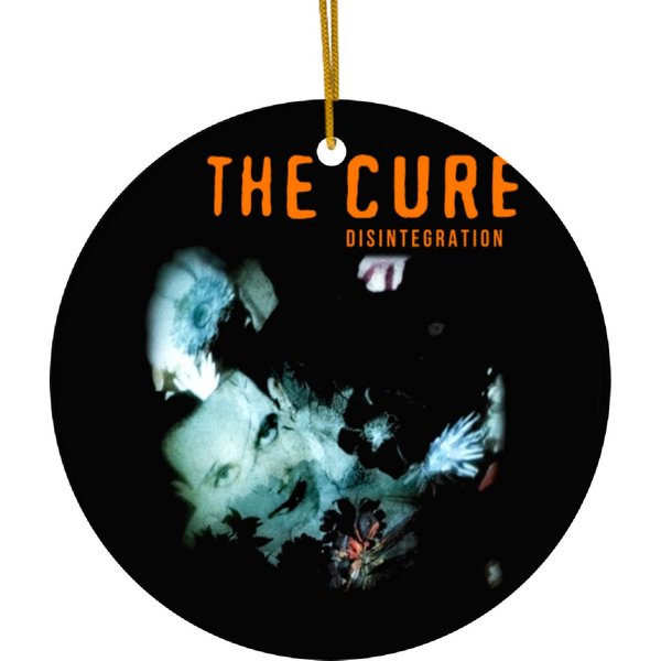 The Cure Band Ceramic Ornament - Perfect For Fans-image