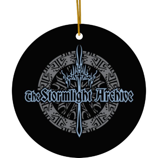 The Stormlight Archive Title W Windrunner Glyph Ceramic Ornaments