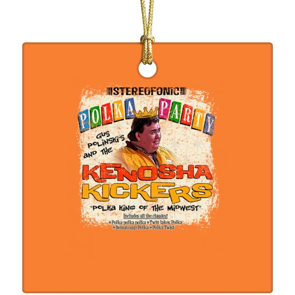 Kenosha Kickers Ceramic Ornaments-image