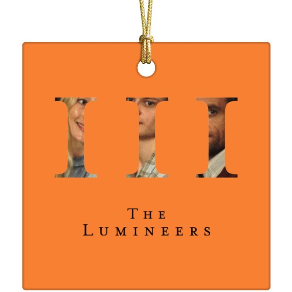 The Lumineers Band Ceramic Ornaments, Music Band Merch, Lumineers Tour-image