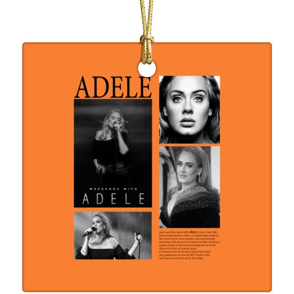 Adele Ceramic Ornaments, Gift For Men And Women Ceramic Ornaments