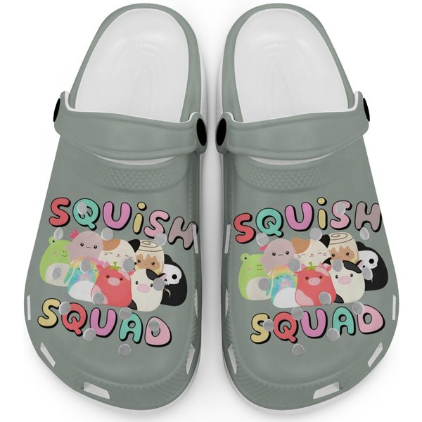 Cute Squishmallow Squish Squad Group Characters Clogs-image