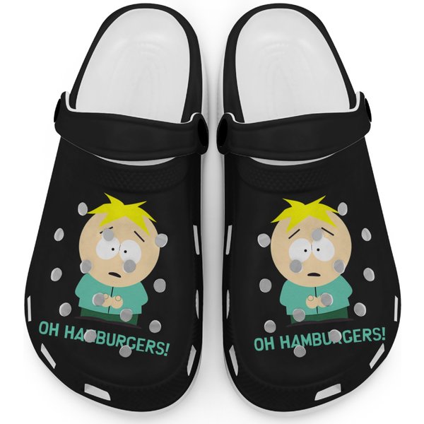 Southpark Butters Oh Hamburgers Clogs-image