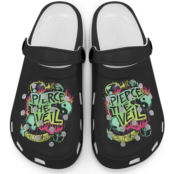 Pierce The Veil Band Vintage Clogs-image