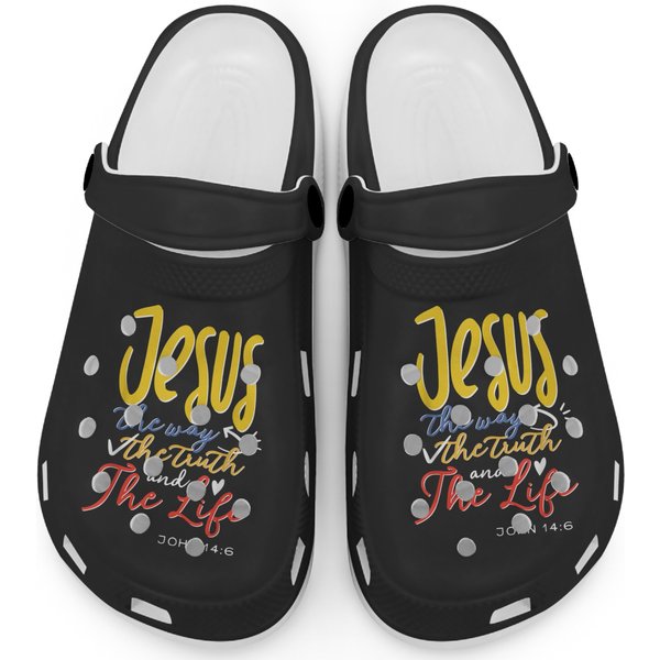 Christian Scripture Religious Faith Believer Clogs-image