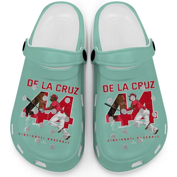 Number And Portrait Elly De La Cruz Cincinnati Premium Clogs-image
