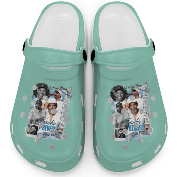 Frankie Beverly Tribute Clogs, Frankie Beverly And Maze Clogs-image