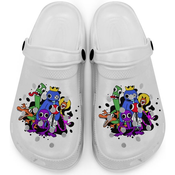 Rainbow Friends Hug It Out Clogs-image