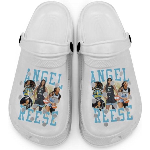 Angel Reese Graphic Clogs, Angel Reese Clogs