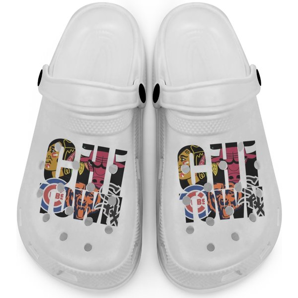 Chicago Clogs - Chi Town Chicago Sports Clogs-image