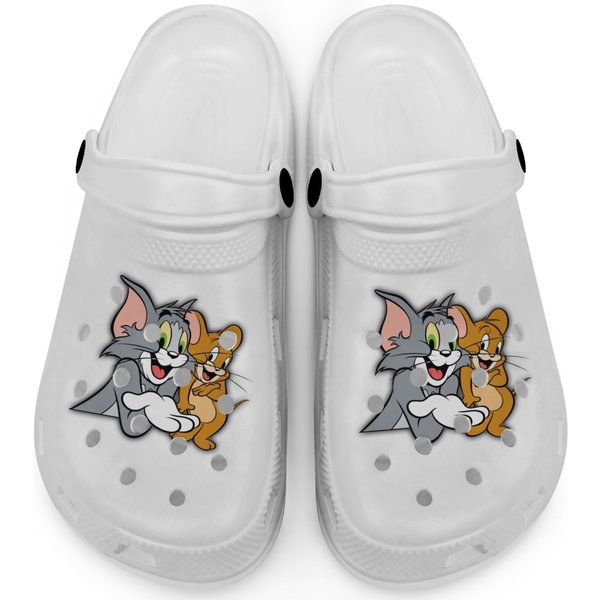 Tom And Jerry Cartoon Clogs-image