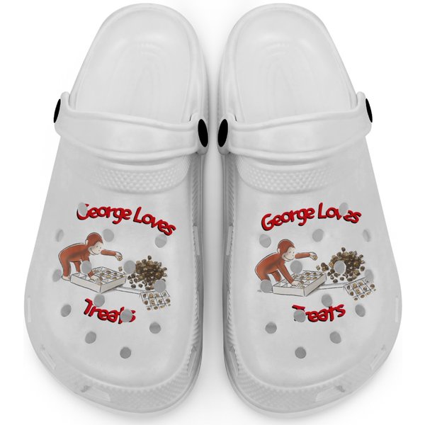 Curious George Curious Chocolate Treats Clogs-image