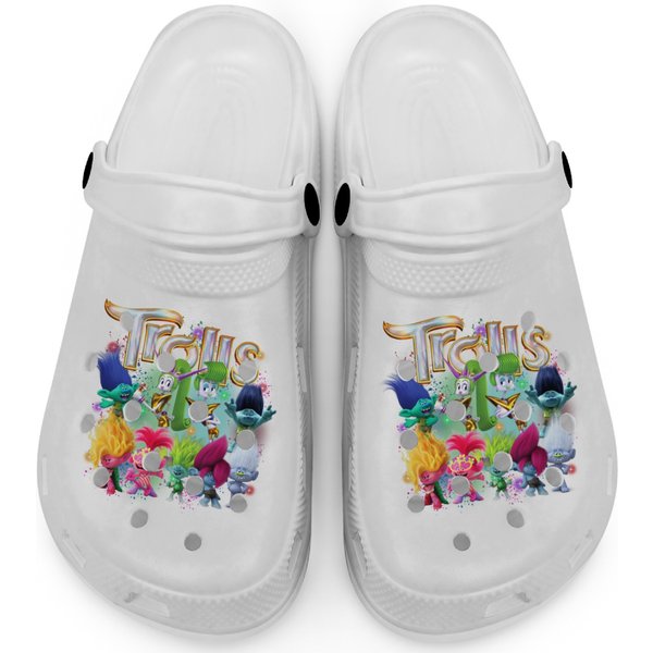 Trolls Band Together Cartoon Clogs-image