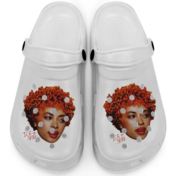 Ice Spice Clogs | Rap Clogs Concert Merch | Rare Munch Vintage Style 90s