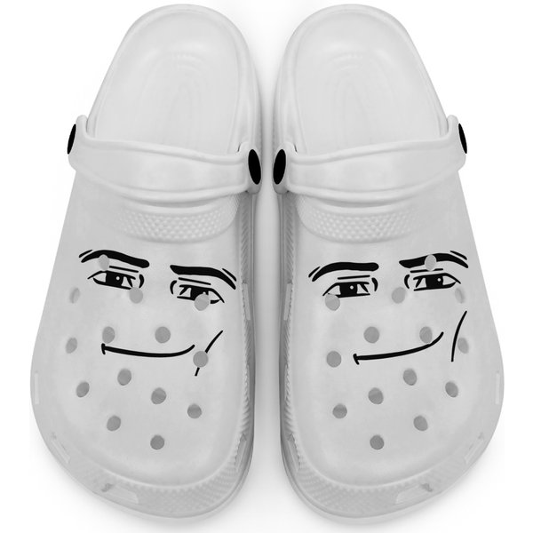 Man Face Clogs-image