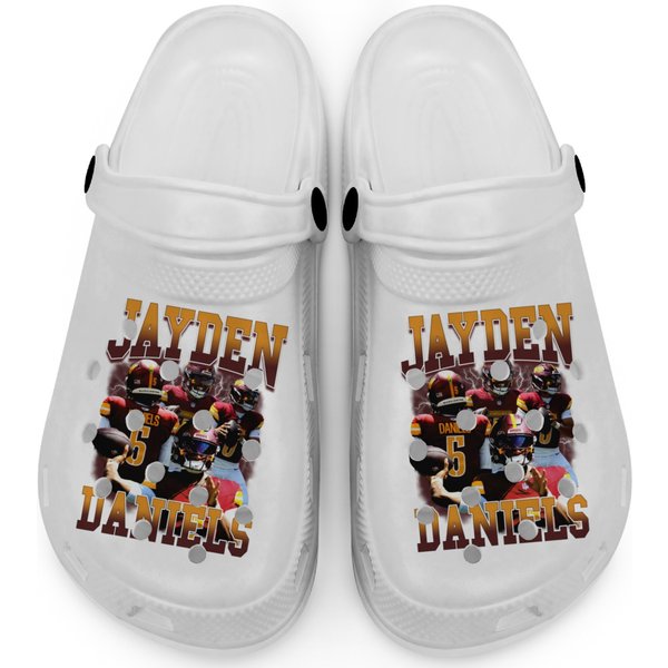 Jayden Daniels Washington Clogs-image