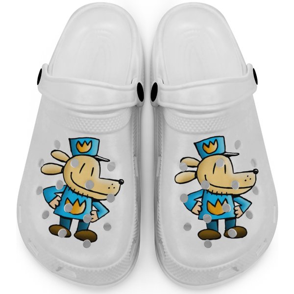 Vintage Dog Man 2023 Kids So Anyway Clogs-image