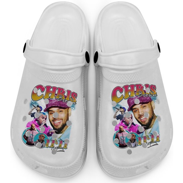 New Chris Brown Hip Hop Clogs For Fans