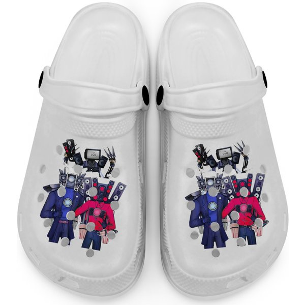 Skibidi Toilet Tiviman Long Clogs-image